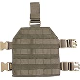 EXCELLENT ELITE SPANKER Tactical MOLLE Drop Leg Platform Universal Drop Leg Panel with Adjustable Belt & Thigh Straps