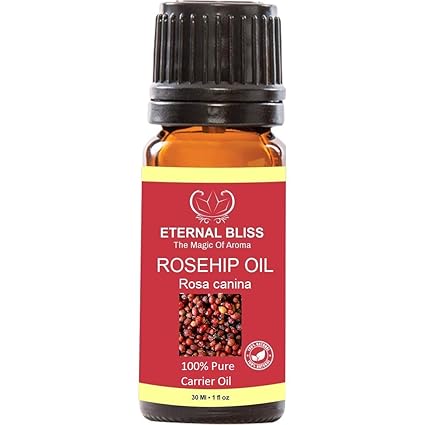 Rosehip Cold Pressed Carrier Base Oil (30ML) - Pure Natural & Undiluted For Skin Care & Hair Care Hair Oil||Rosehip oil||Pure Rosehip oil||Virgin Rosehip oil