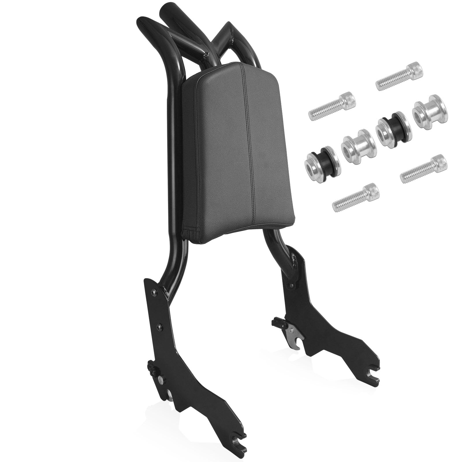 Photo 1 of Custom 26”Tall Adjustable Sissy Bar Docking for Harley Davidson 2018-2025 Low Rider Models Lowrider ST FXLR FXRST FXLRS FXLRST Sport Glide FLSB Dyna Gloss Black
