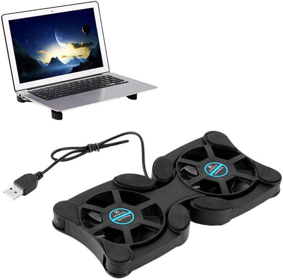 USB Fan Small Cooling Pad Fan Radiator Collapsible Portable Laptop USB