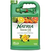 NATRIA Neem Oil Spray for Plants, Ready-to-Use, 1 Gal