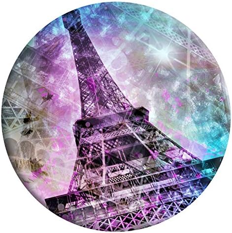 GreenJanice Multi Function Holder Expanding Stand Grip Mount For Smartphones-(Eiffel Tower pattern)