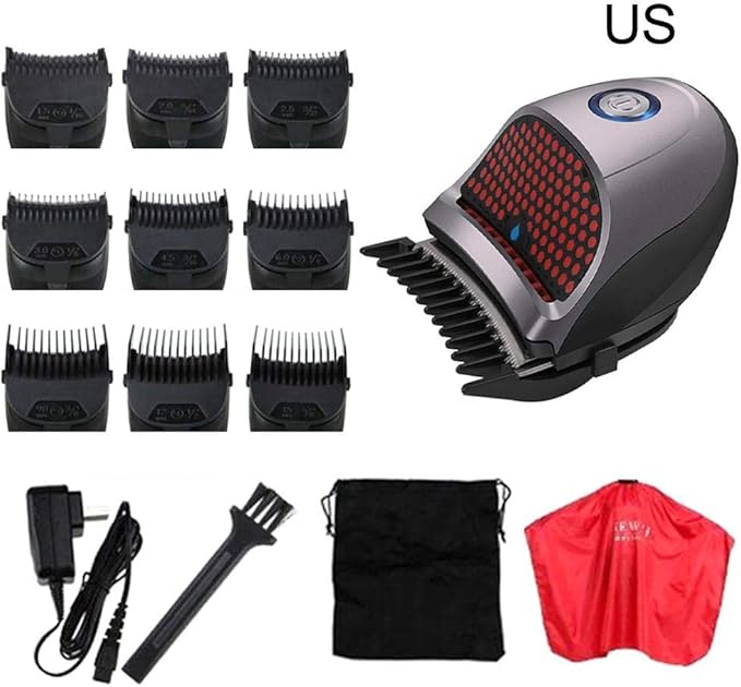 Shortcut Pro Hair Cutting Kit, 14 Piece Self Haircut Kit, Hair Clippers