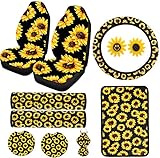 Dyshuai Sunflower Car Interior Accessories Set 11
