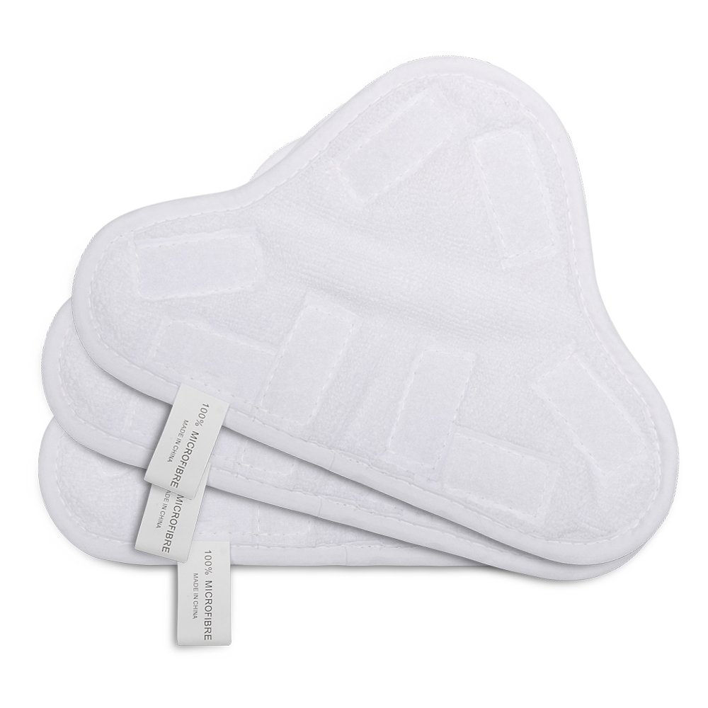 OuyFilters OxoxO Washable Microfiber Steam Mop Pads Cleaning Household Dust Floor Pads Covers Replacement For X5 (9.8 x 7 in)