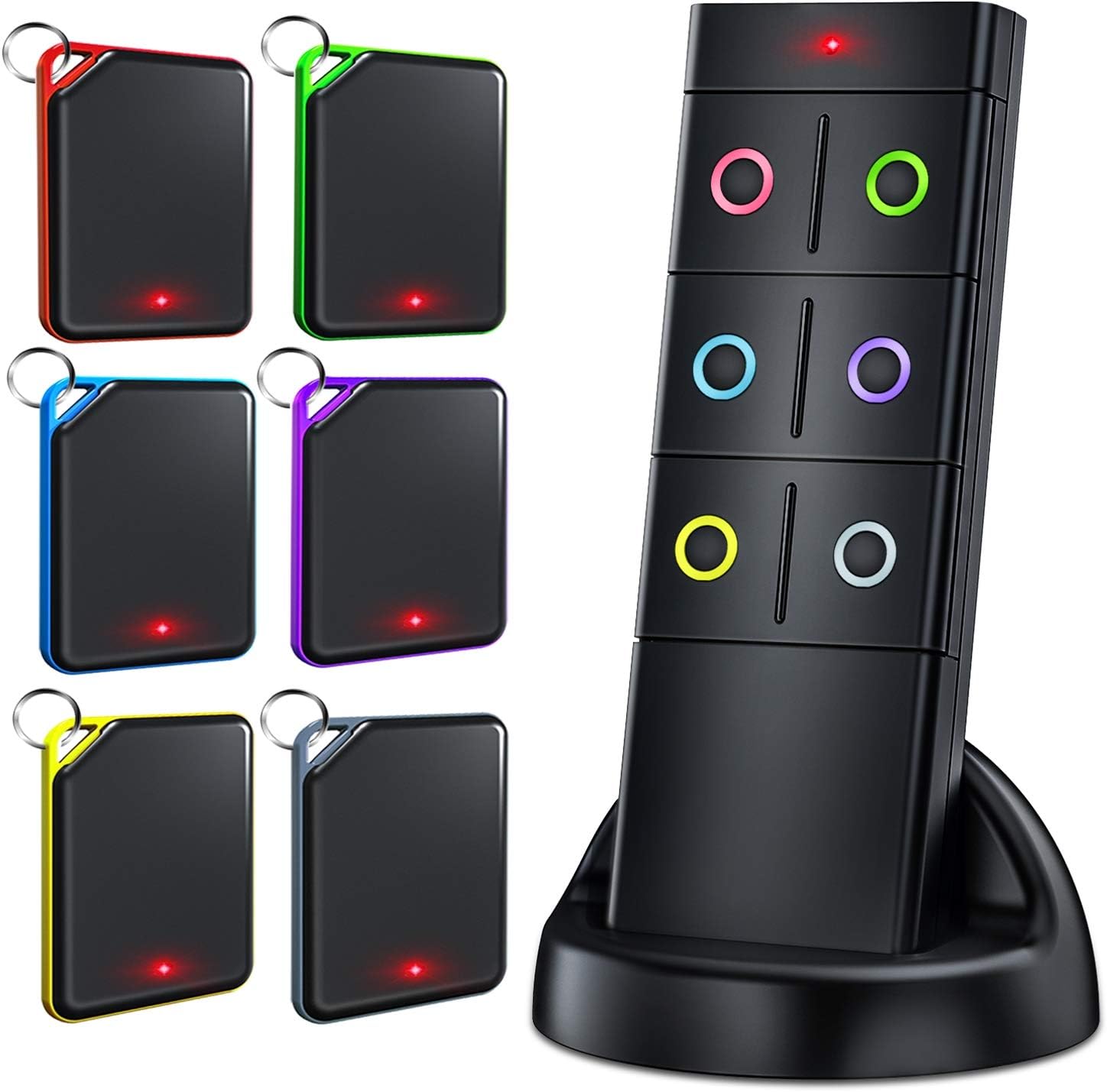 Amazon Co Jp キーファインダー Key Finder 探し物発見器 忘れ物探知機 落し物防止 探す アラーム の置き忘れ 鍵 紛失防止 音の出る 使用便利 6in1 小型 キーリング付き 旅行グッズ 高齢者 プレゼントに最適 13 8 X 10 8 X 4 4 Cm 6in1 家電 カメラ