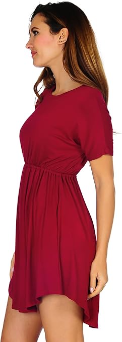 casual blouson dress