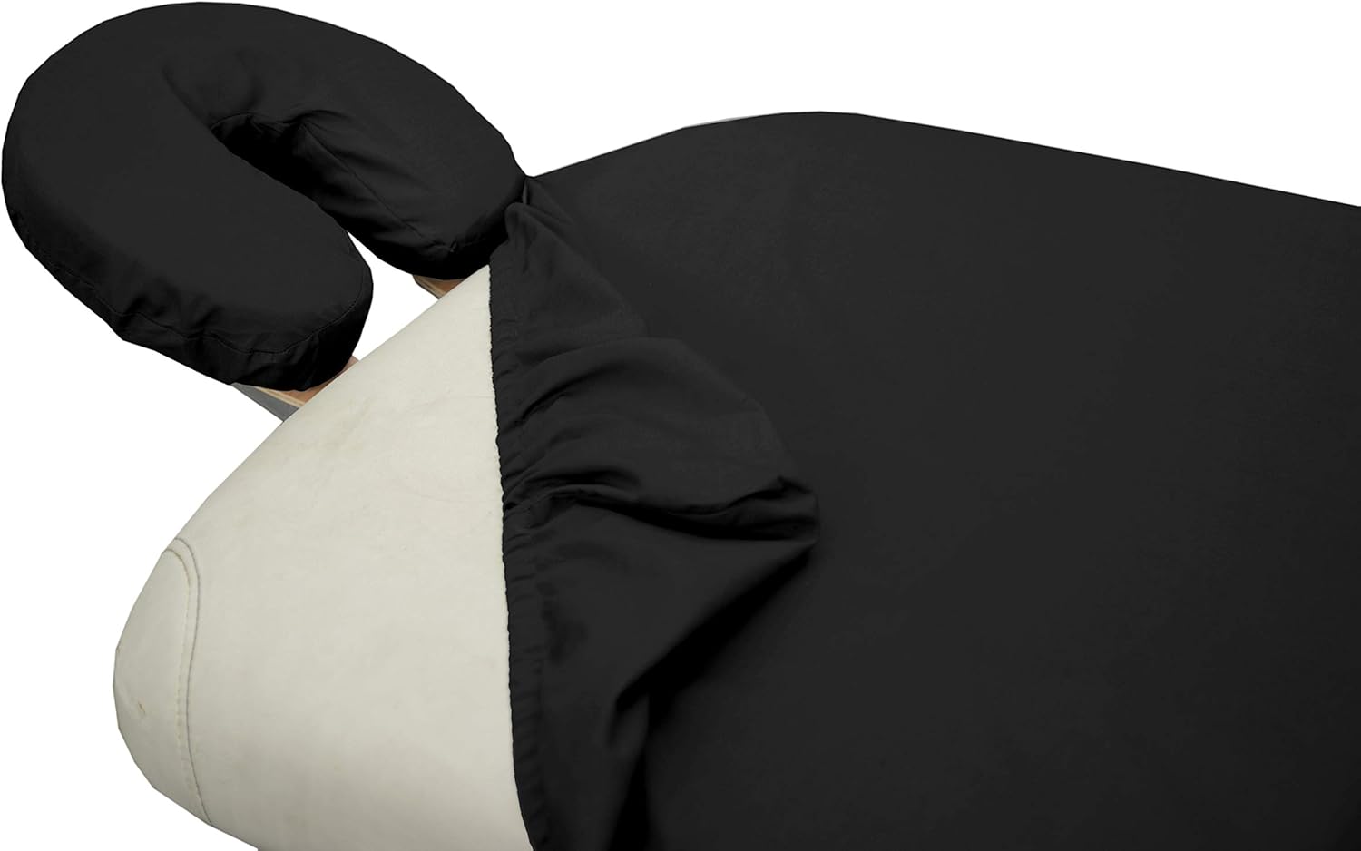 London Linens Polycotton Massage Table Cover Sheet 3 Piece set (Exotic Black): Health & Personal Care