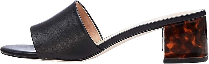 block heel mule open toe