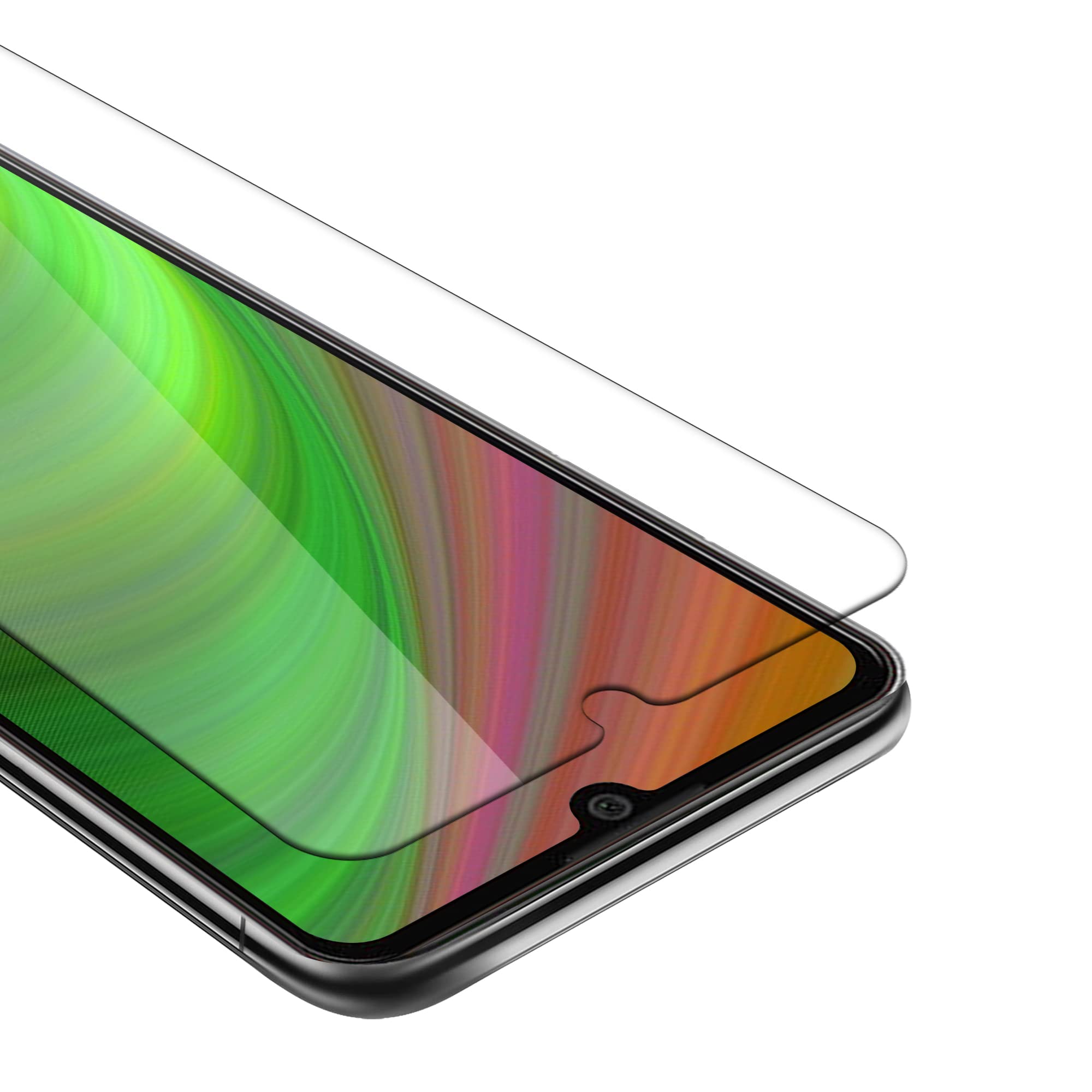 cadorabo Tempered Glass compatible with ZTE Blade 10 Vita in HIGH TRANSPARENCY - Screen Protection 3D Touch compatible with 9H Hardness - Bulletproof Display Saver