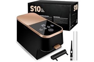 YCCOKJJ Professional Hot Lather Machine for Barbers, Shaving Cream Warmer for Men, Rapid Foaming and 3 Foam Temperature Levels, Christmas Birthday Gift for Husband Father Boyfriend