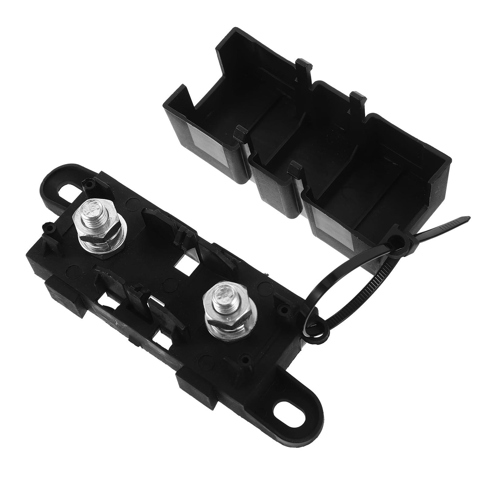 Rosenice Car Fuse Holder Fuse Box for 1 Megabackup (M8 Thread)