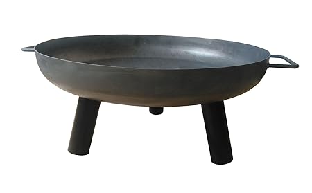 Feuerschale schwere massive Ausführung 60cm Höhe 32cm 2417