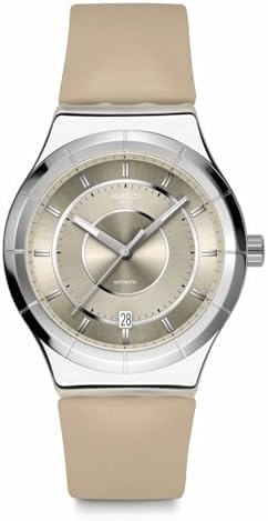 Amazon.com: Swatch Skin Irony 42 Lacquered Unisex Watch Casual