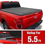 Amazon Com Lund Genesis Tri Fold Soft Folding Truck Bed Tonneau Cover 95072 Fits 2009 2014 Ford F 150 5 7 Bed 67 Automotive