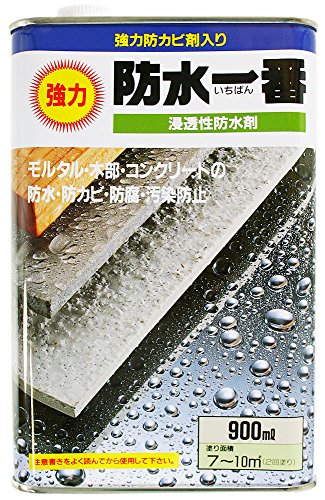 日本特殊塗料 nittoku 強力 防水一番 浸透性防水剤 900ml商品画像