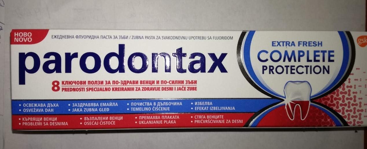 Amazon.de 2x Parodontax complete protection Fluorid Zahnpasta 8