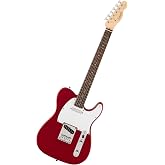 Fender Squier Debut Telecaster Beginner Electric Guitar, Dakota Red | Starter electric guitar for kids and adults, 2-year warranty, free lessons included, satin finish, affordable Telecaster