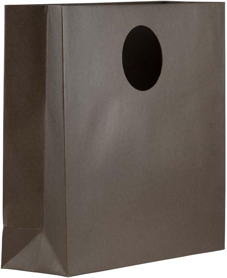 Download Amazon Com Jam Paper Heavy Duty Die Cut Glossy Bags With Round Handle Medium 12 X 4 X 4 Chocolate Sold Individually Health Personal Care