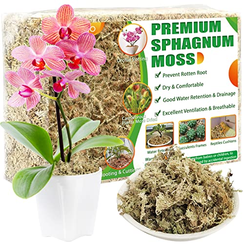 Legigo 1.2lb Premium Sphagnum Moss Potting Mix Natural Succulent