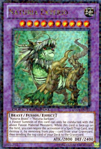 Yu-Gi-Oh! - Naturia Exterio (DT04-EN085) - Duel Terminal 4 - 1st Edition - Ultra Rare