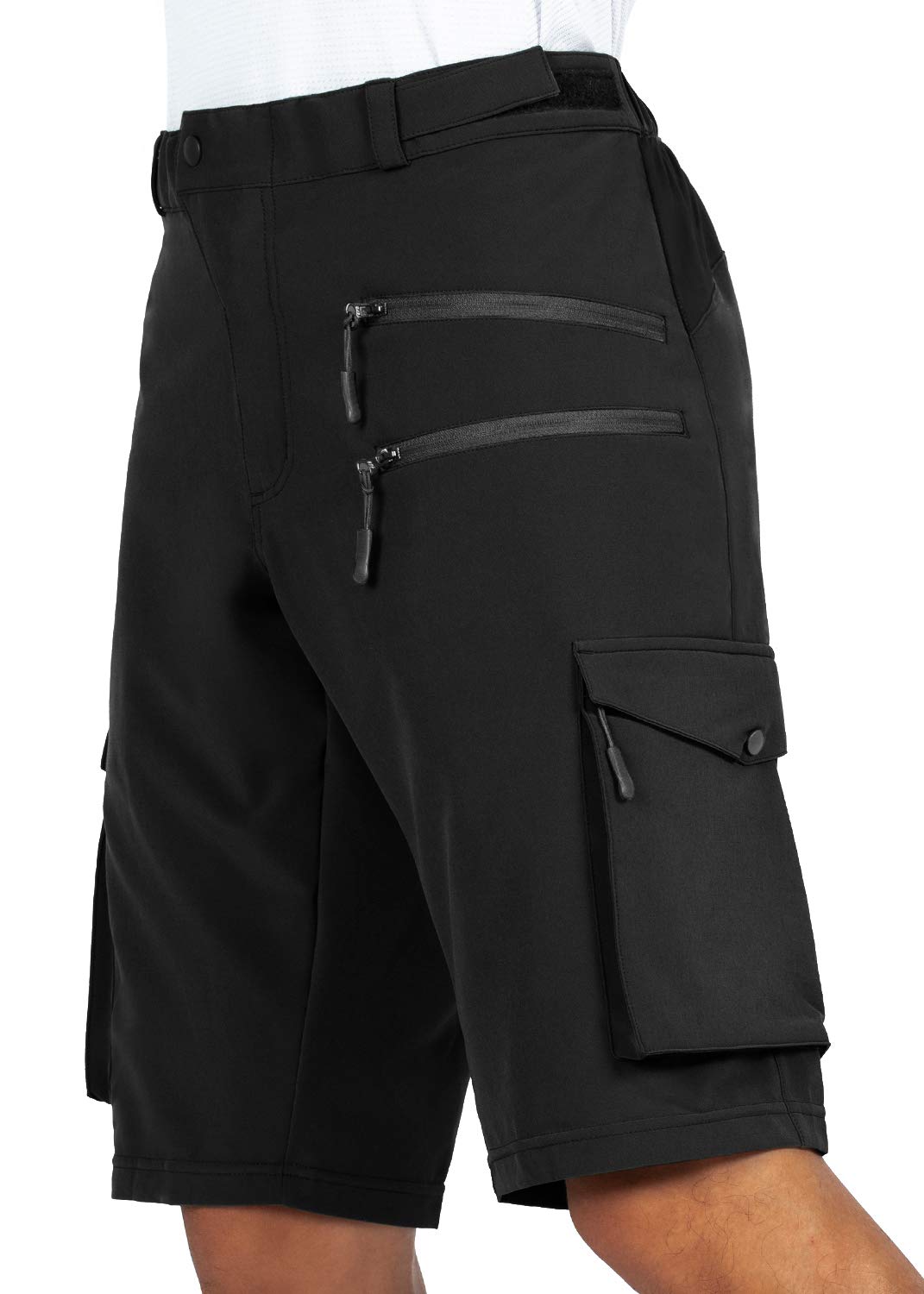 Gouxry Mens Mountain Bike Shorts Loose Fit Mtb Cycling Biking