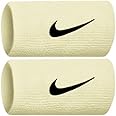 Nike Premier Doublewide Wristbands (1 Pair) - Stretchy, Comfortable fit - Absorbent Fabric Helps Keep Your Hands Dry.