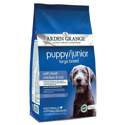 Arden Grange Dry Puppy/Junior Large Breed Complete Dog Food Chicken and