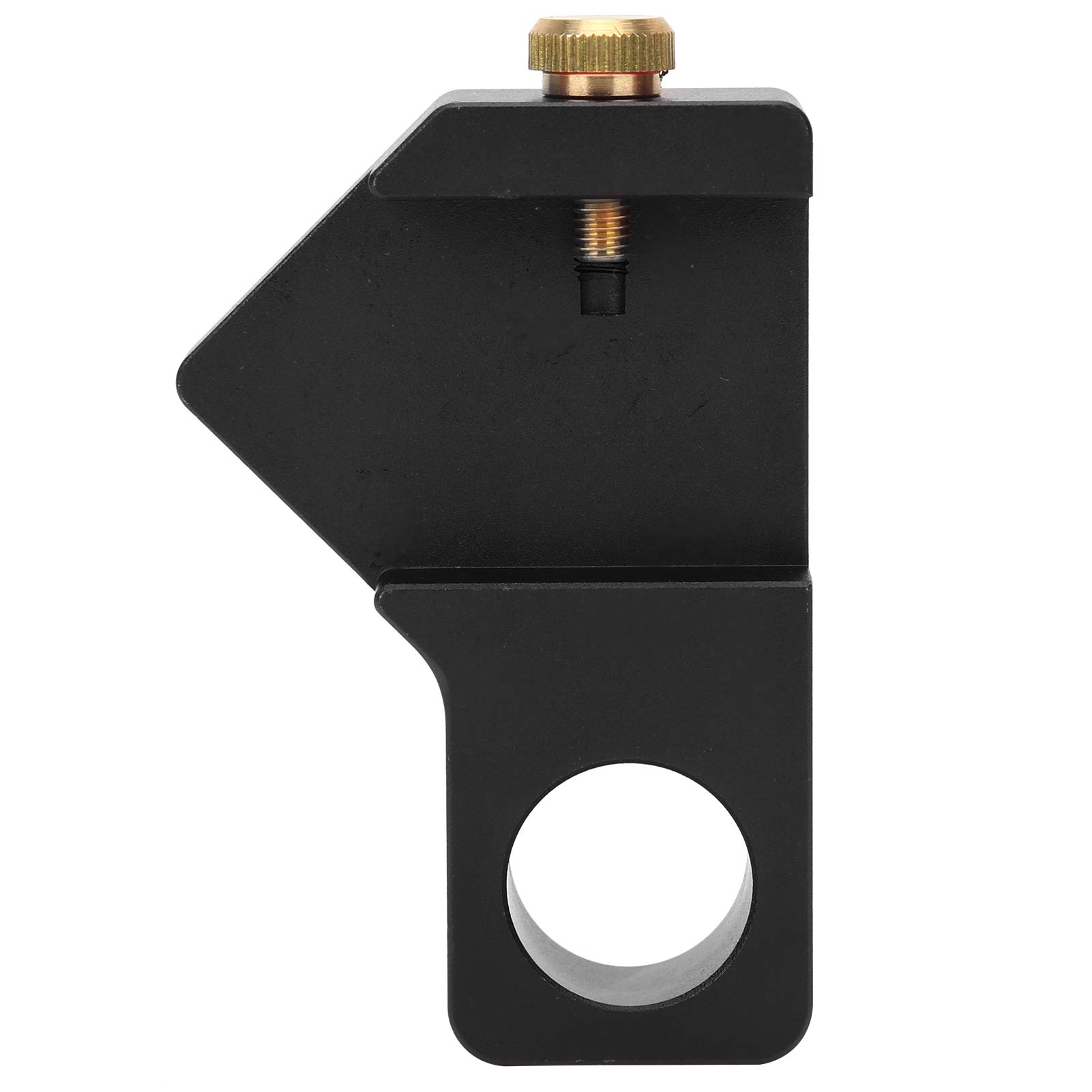 Woodworking Ruler Positioning Adjuster Scribing Locator General‑purpose Limiter Fixing Block Steel Ruler Fixing Block Ruler Stops Fences for Measuring and Cutting Wood(Black)