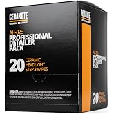 CERAKOTE&reg; Ceramic Headlight Restoration Detailer Pack, 20 Wipes | Step 3 pack for professional detailers, ceramic wipes only, restores clarity to headlights, no power tools needed