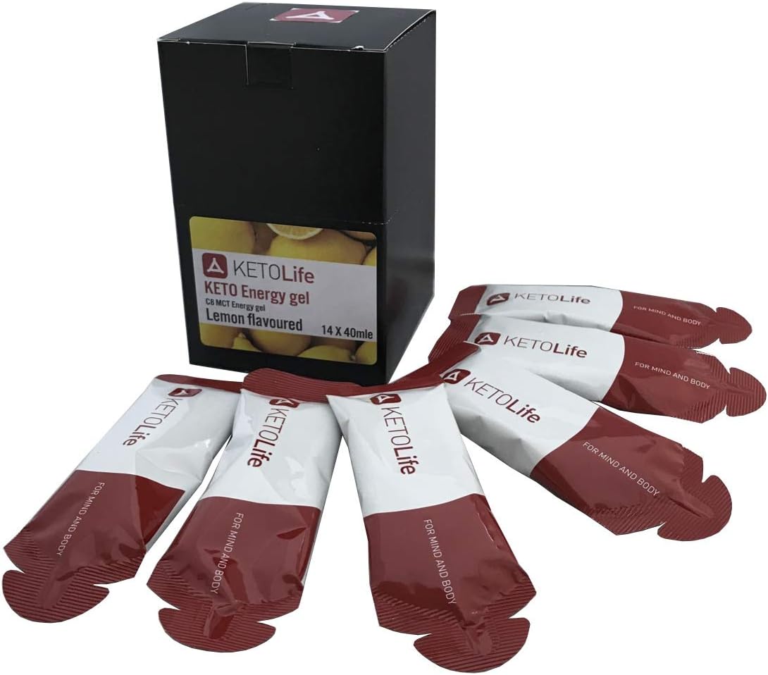 Keto Energy Gel Lemon 14 x 40ml Amazon.co.uk Health & Personal Care