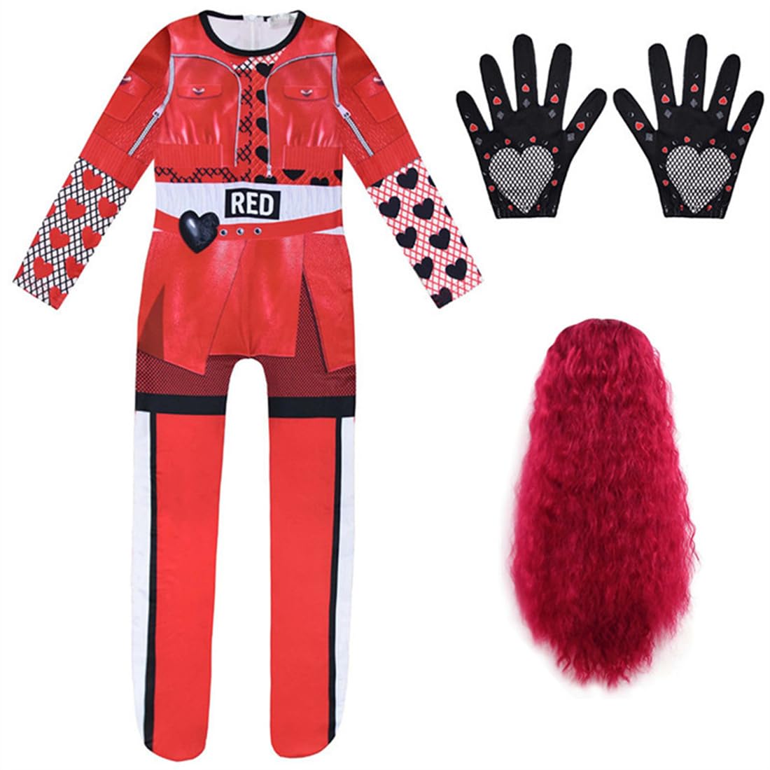 DYWPYCLQ Girls' jumpsuit Costume Kids Carnival Halloween Cosplay Costume Decoration clothes Girl Party attire 3-12 Years (Style 5, 9-10Years)