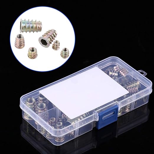 Steinbohrer 50 Stück M4/M5/M6/M8/M10 Zinklegierung Einschraub-Sechskant