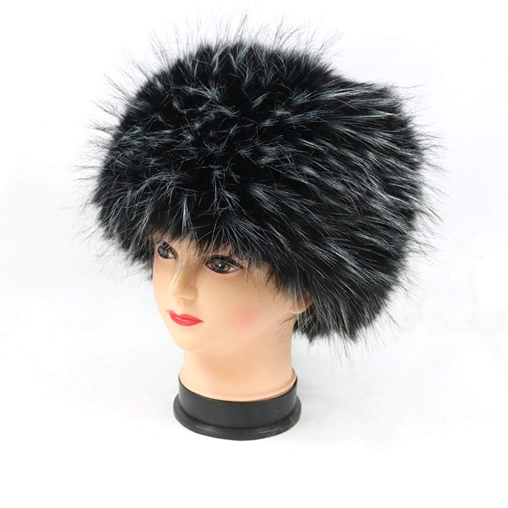 fur trimmed hats ladies