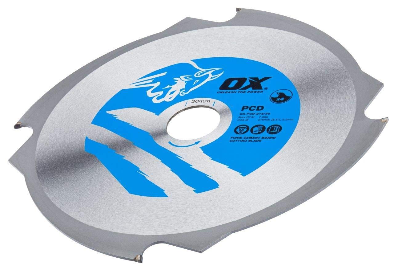 OX Fibre Cement Cutting Blade - 4 Teeth - 160/20mm