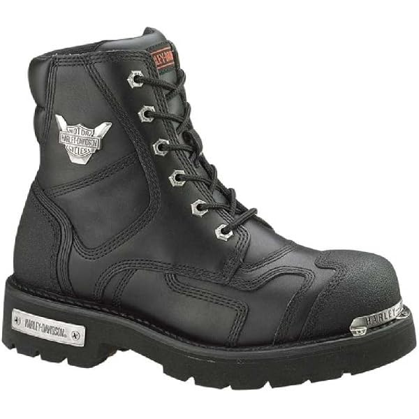 Amazon.com: Harley-Davidson Women's Tyson 7-Inch Black Leather