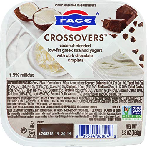 Fage (NOT A CASE) Yogurt Crossover Coconut Choco