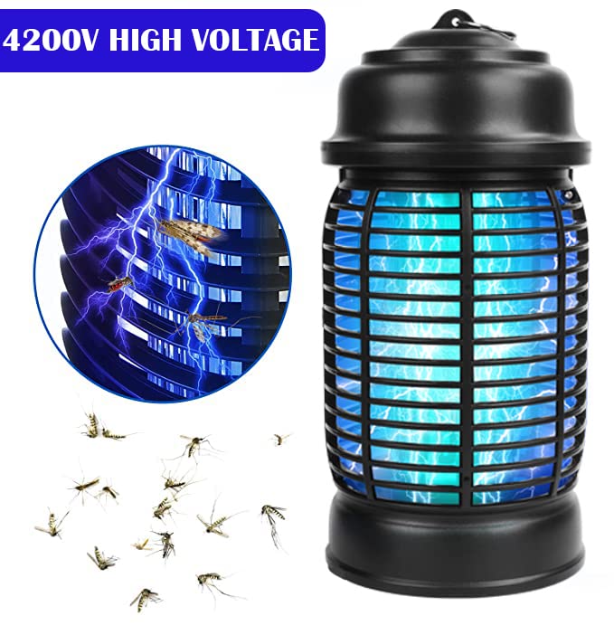 Bug Zapper Outdoor Electric, 20W Mosquito Zapper Outdoor, 4200V Fly