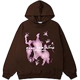 Aelfric Eden Graphic Hoodies Vintage Printed Hoodie Sweatshirt Casual Oversized Long Sleeve Streetwear Hooded Pullover