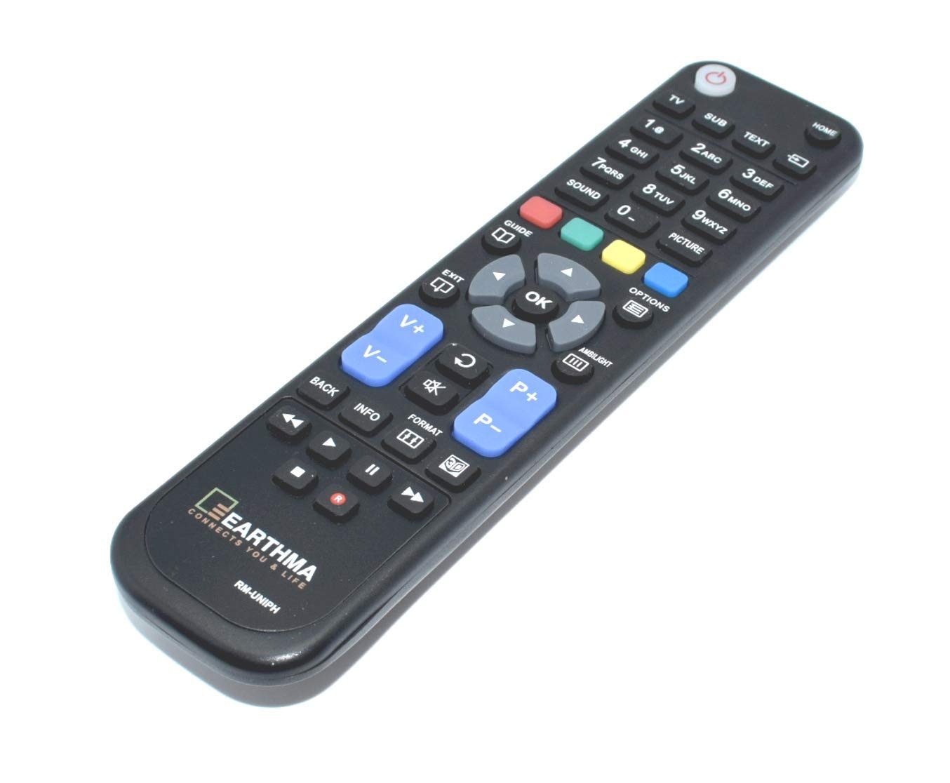 Universal Remote Control For Philips 3D LCD/LED TV, Replacement Philips TV Remote Control