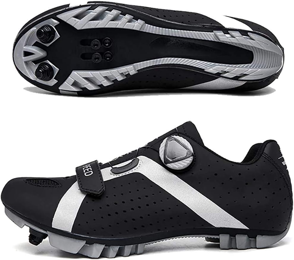 JINFAN SPD MTB Cycling Shoes For Men Women Ideal For Mountain Cyclo