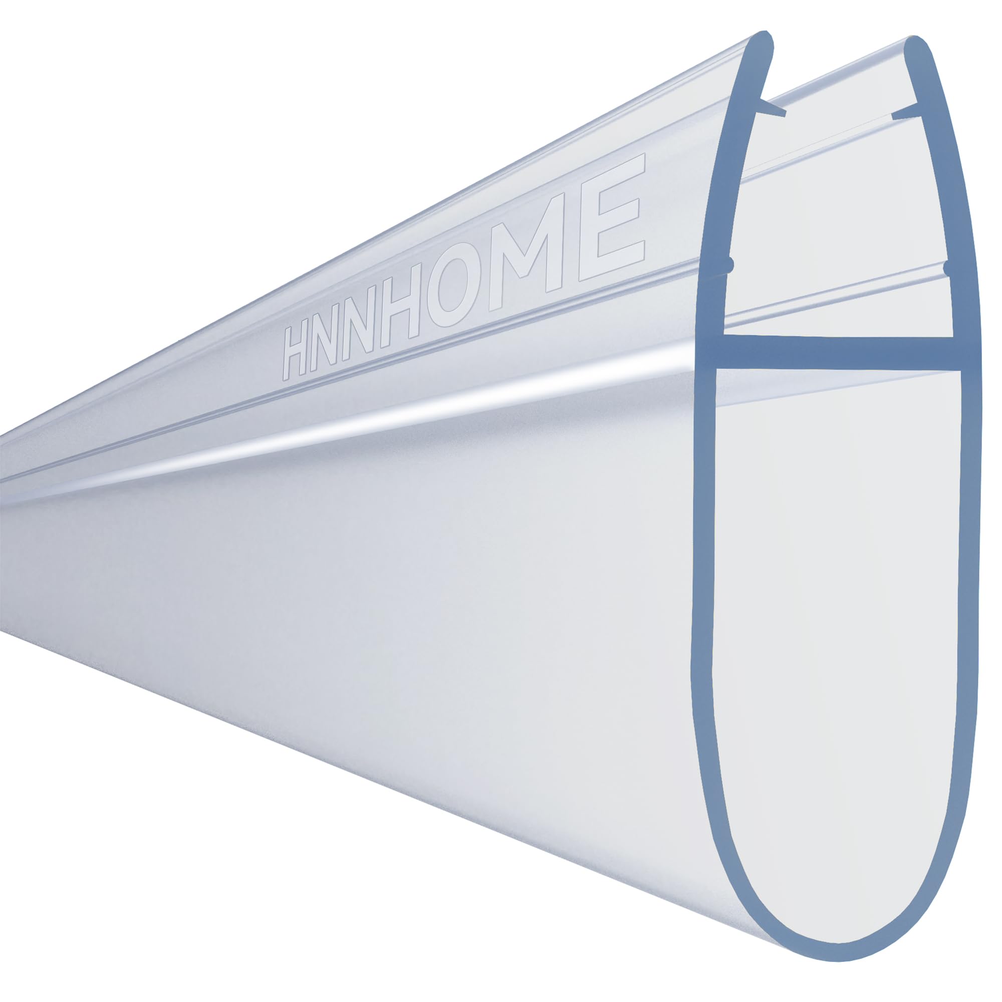 HNNHOME Bath Shower Screen Door Seal Strip for 4-6mm Glass Up to 18mm Gap