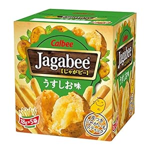 カルビー Jagabeeうす塩味 90g×12個