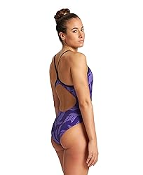 ARENA Puzzled Light Drop Back Women's One Piece