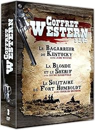 Coffret Western 3 films : Le Bagarreur du Kentucky + La Blonde et le shérif + Le Solitaire de Fort Humboldt - Pack
