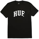 HUF Arch Short Sleeve Tee | Mens T-Shirt, Streetwear, Oversized, Graphic Tee
