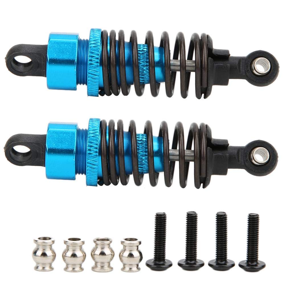 RC Shock Damper, 2 Pcs Aluminum Alloy Damper Compatible For HPI RS4 Sport 3 1/10 RC Car (Blue)