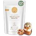 5 SPARROWS Sugar-Free Salted Caramel Powder Drink Mix- Stevia, Keto Friendly, No Sugar Coffee Creamer, 10 oz
