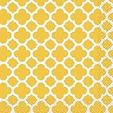 Quatrefoil Beverage Napkins, 5