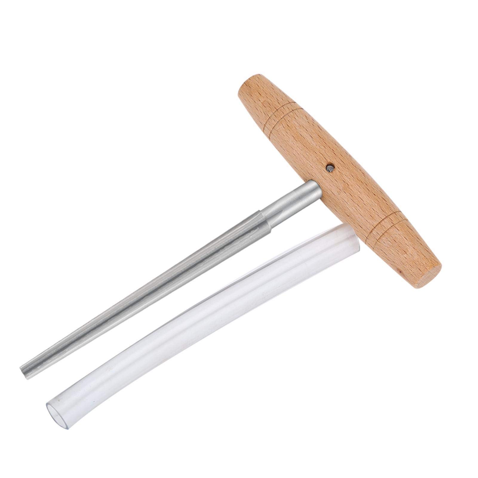 Violin Repair Tool, Tapered Shape Ergonomic Practical Wood Handle Violin Peg Hole Reamer for Guitar for 3/4 4/4 Violin